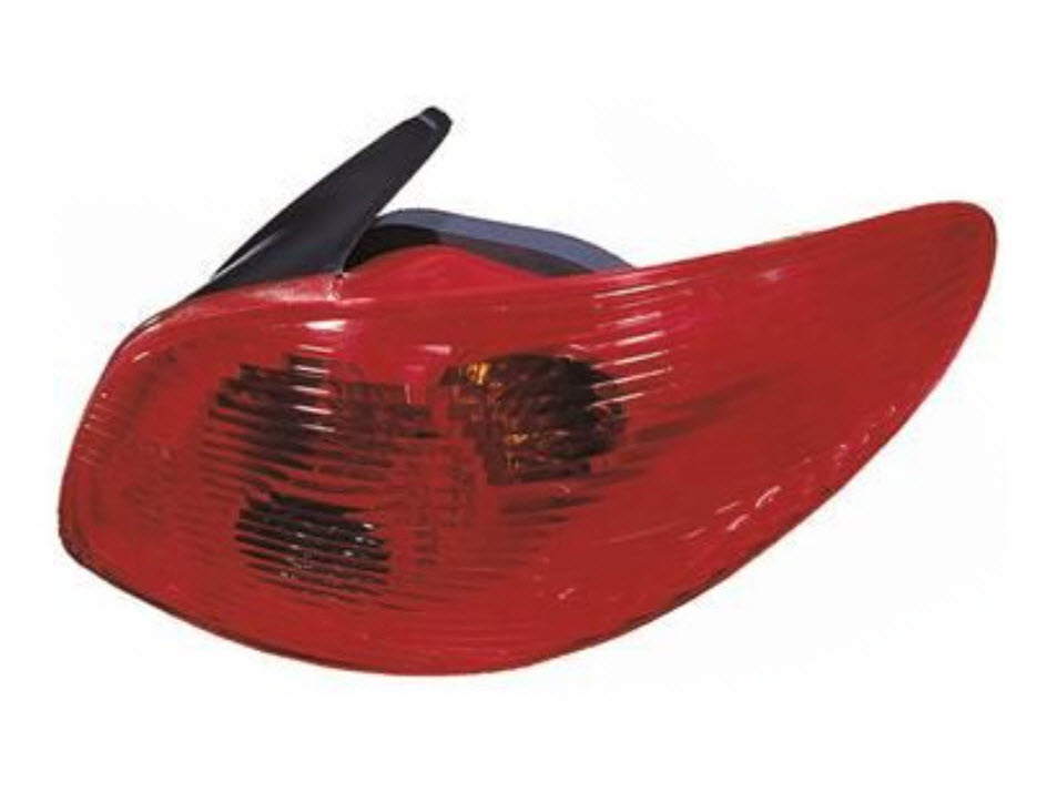 PEUGEOT 206 1 generation (1998-2009) Rear Right Taillight Lamp 6351P1, 103F17210780 22829671