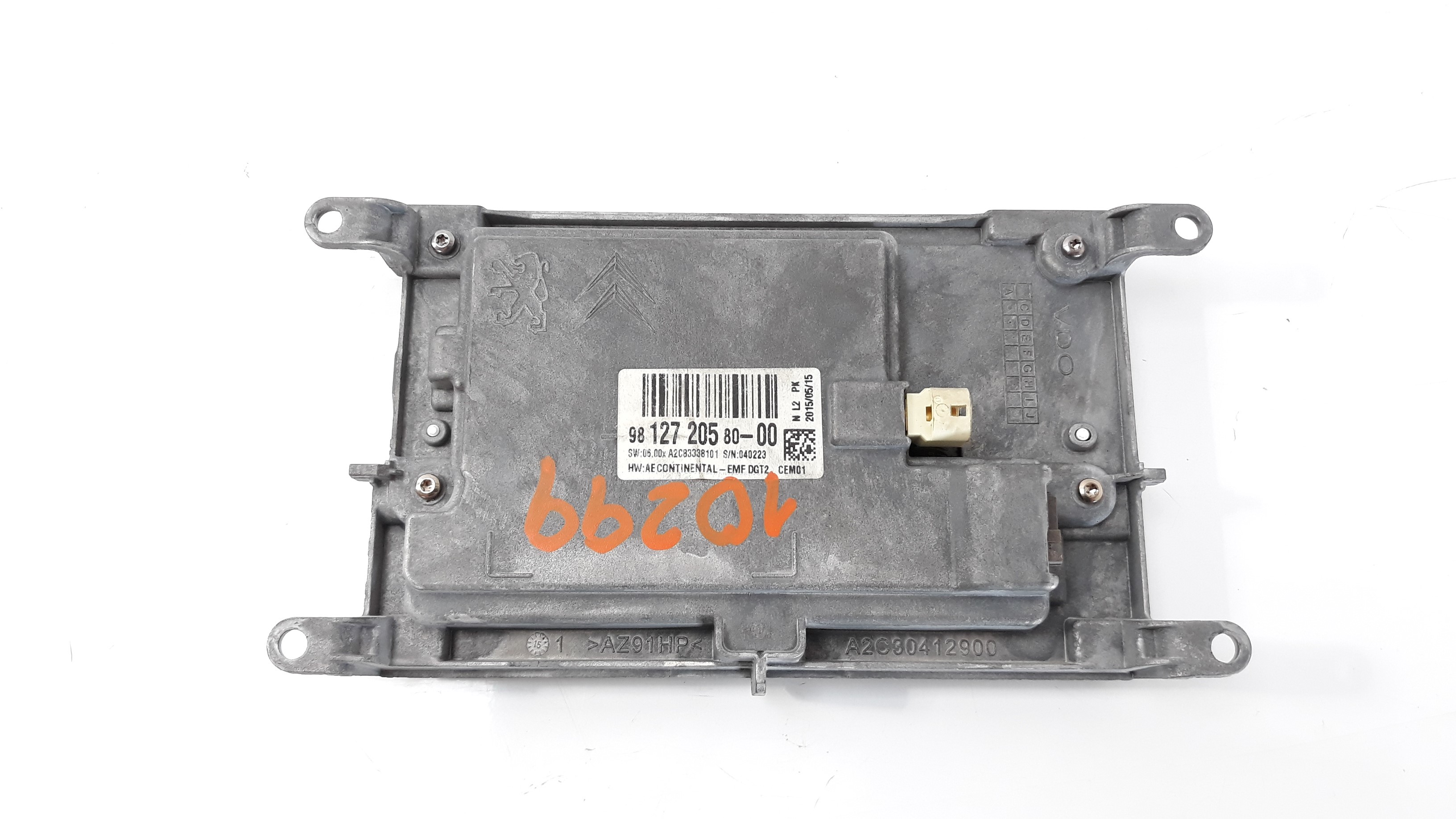 CITROËN C4 Picasso 2 generation (2013-2018) Other Interior Parts 9812720580 18715774