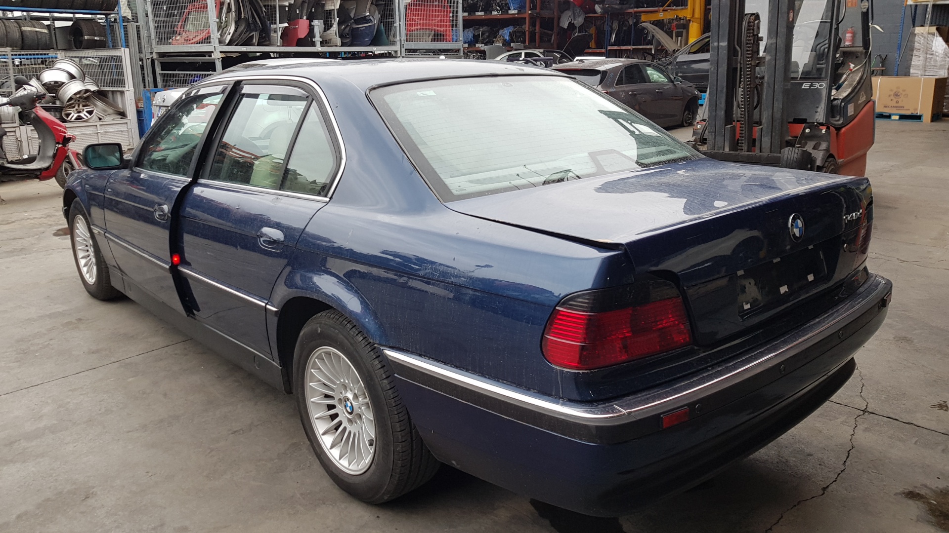 BMW 7 Series E38 (1994-2001) Ajovalojen kytkimen ohjausyksikkö 549391011 18766170