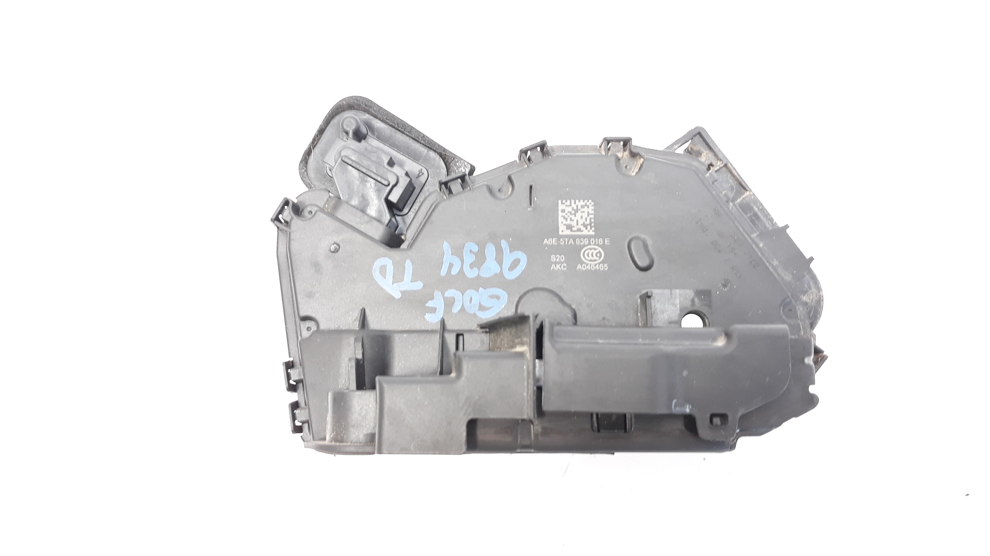 VOLKSWAGEN Golf 7 generation (2012-2024) Rear Right Door Lock 5TA839016E 18648066