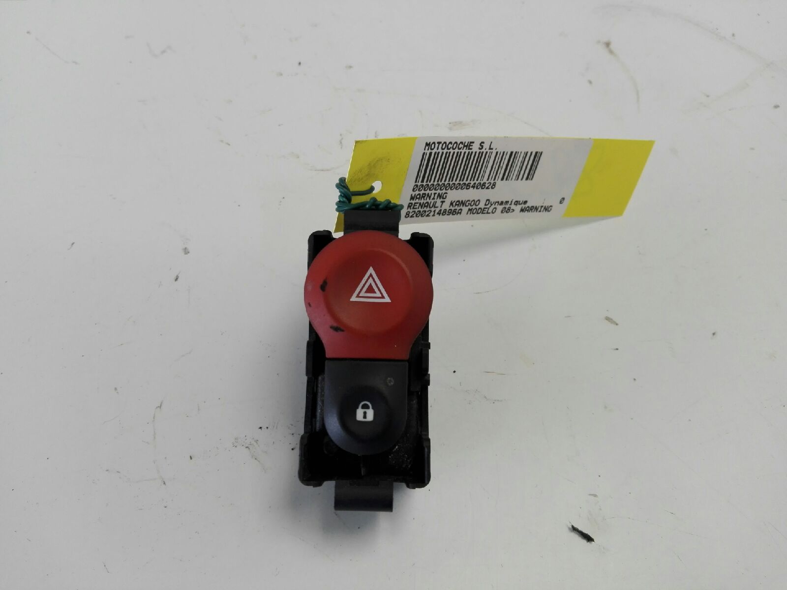 RENAULT Kangoo 2 generation (2007-2021) Hazard button 8200214896A 18522870