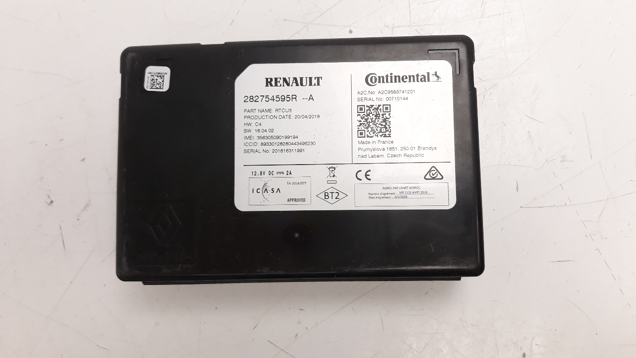 RENAULT Megane 3 generation (2008-2020) Other Control Units 282754595R 18738647