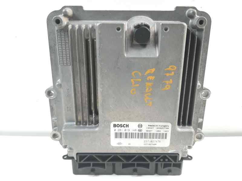 RENAULT Clio 4 generation (2012-2020) Motorstyrenhet ECU 237102747R 18545502