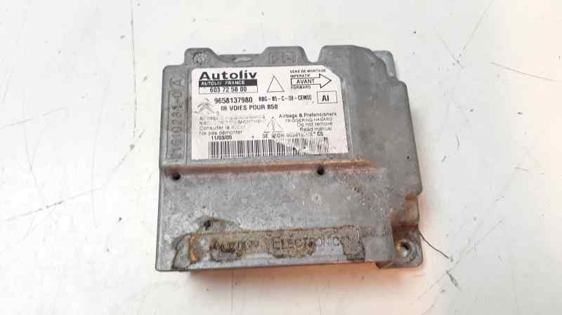 CITROËN C4 1 generation (2004-2011) SRS Control Unit 9658137980 18643669