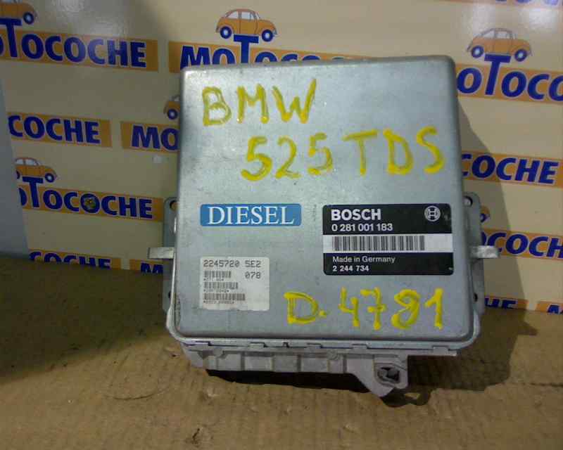 BMW 5 Series E39 (1995-2004) Calculateur d'unité de commande du moteur 0281001183, 0281001183 18416977