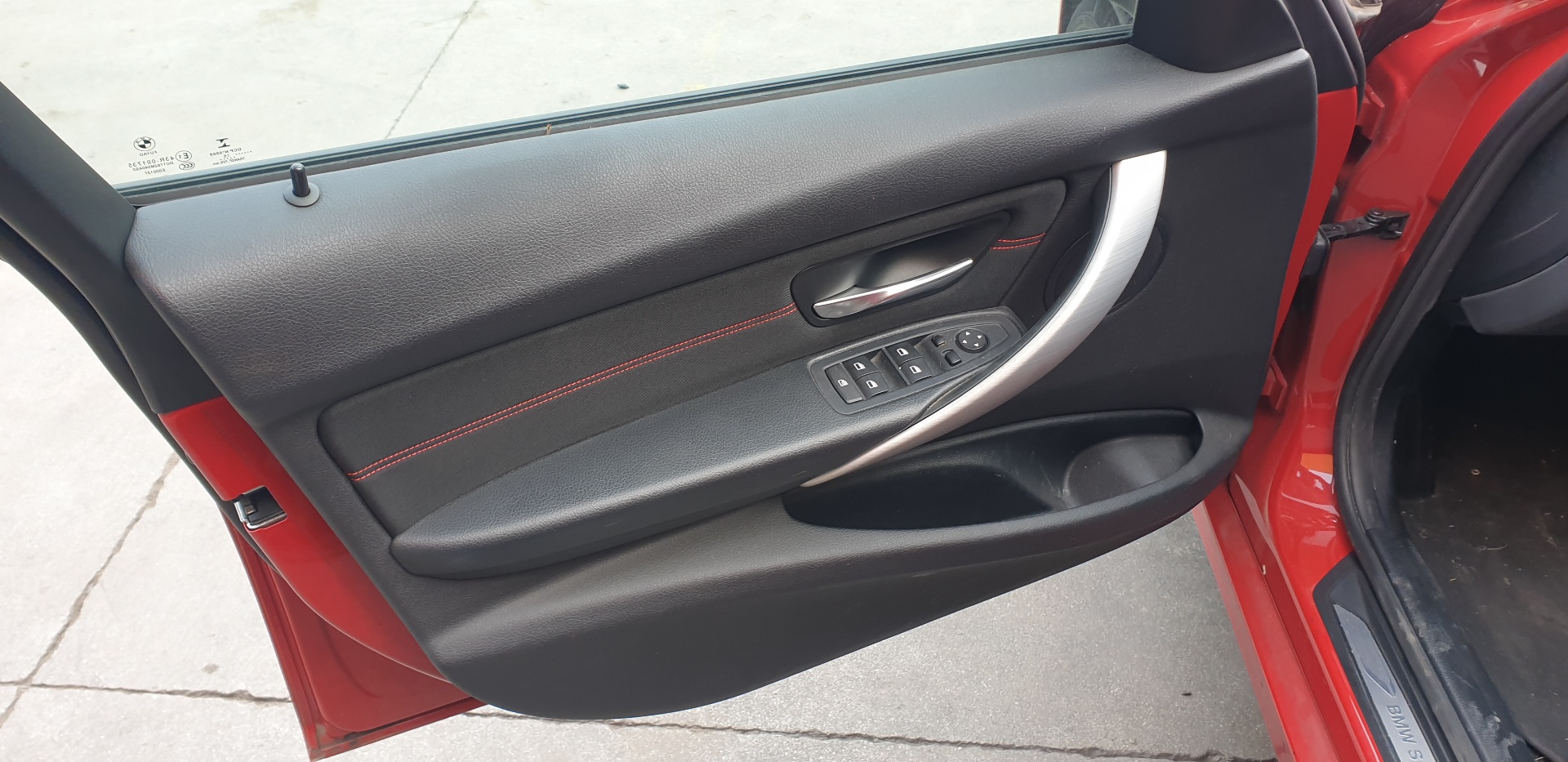 BMW 3 Series F30/F31 (2011-2020) Priekinių kairių durų stiklo pakelėjas 51337281885, 106063318, 112089 23978220