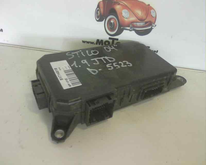 FIAT Stilo 1 generation (2001-2010) Другие блоки управления 51714519 18442334