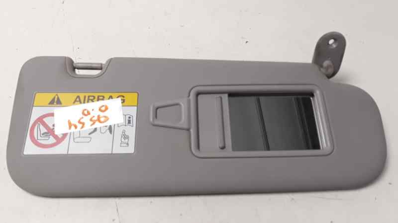 KIA Cee'd 1 generation (2007-2012) Right Side Sun Visor 85220A2400ED 18512694