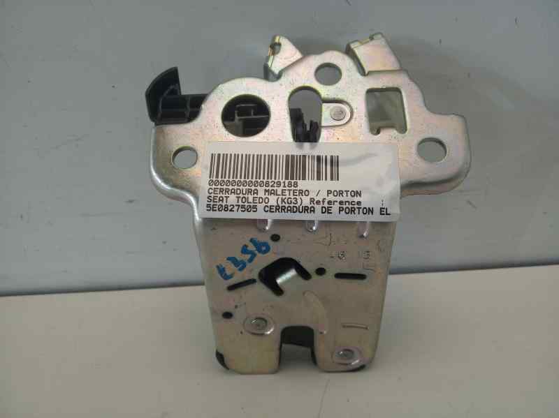 SEAT Toledo 4 generation (2012-2020) Замок крышки багажника 5E0827505 18610480