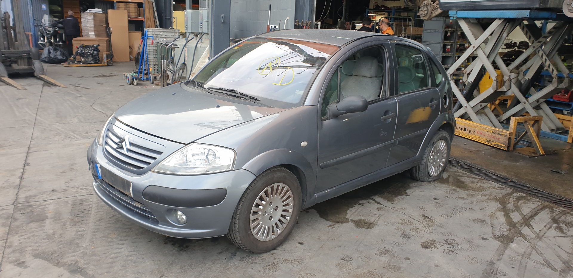 CITROËN C3 1 generation (2002-2010) Стеклоподъемник передней правой двери 9222AP 22818724