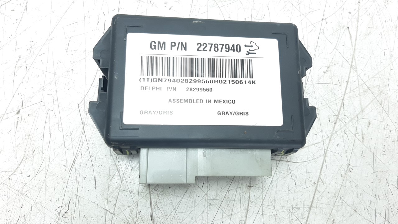 OPEL Antara 1 generation (2006-2015) Kiti valdymo blokai 22787940 22829632