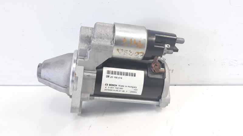 OPEL Corsa D (2006-2020) Starter Motor 25198414 18581968