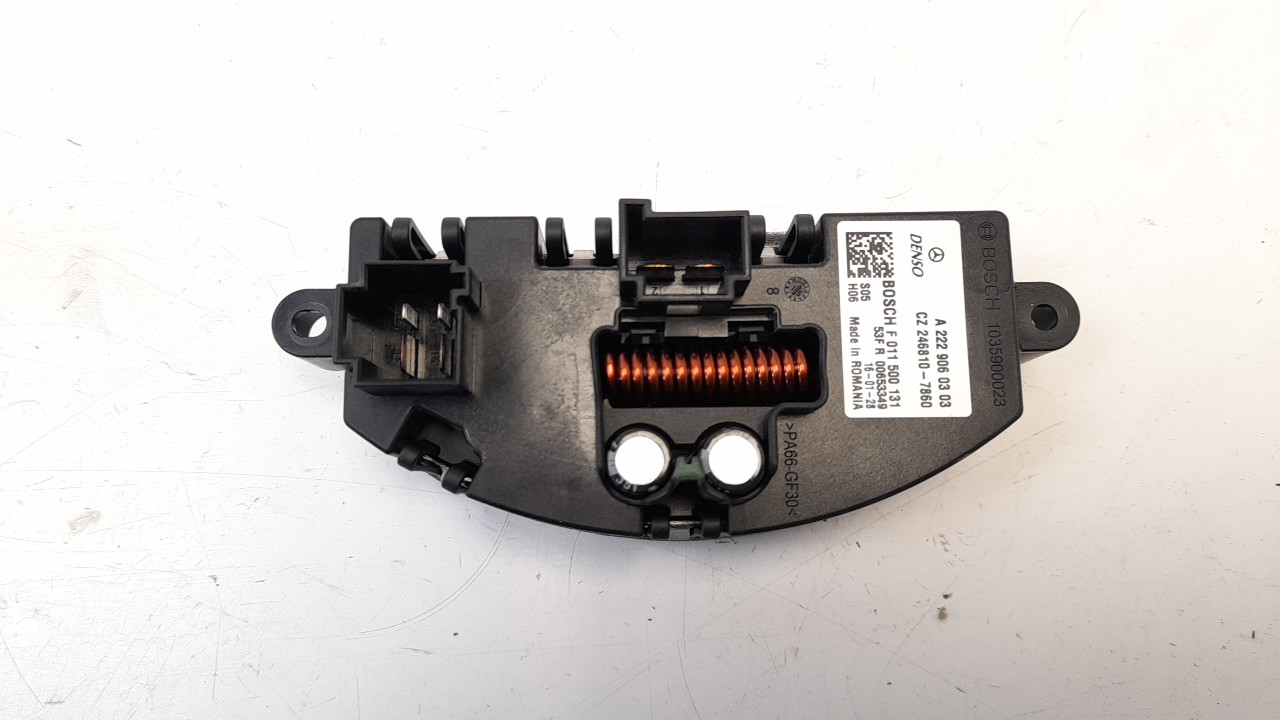 MERCEDES-BENZ CLA-Class C117 (2013-2016) Interior Heater Resistor A2229060303 18680711