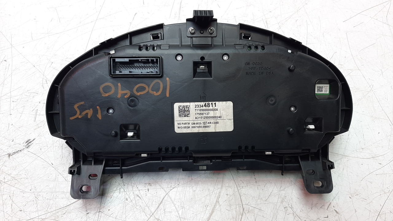 OPEL Insignia A (2008-2016) Speedometer 23344811 18679476