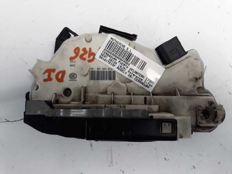 SEAT Ibiza 4 generation (2008-2017) Front venstre dørlås 5N1837015F 18509741