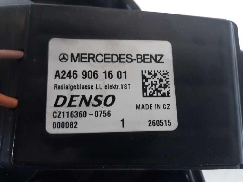 MERCEDES-BENZ CLA-Class C117 (2013-2016) Нагревательный вентиляторный моторчик салона A2469061601 18576557