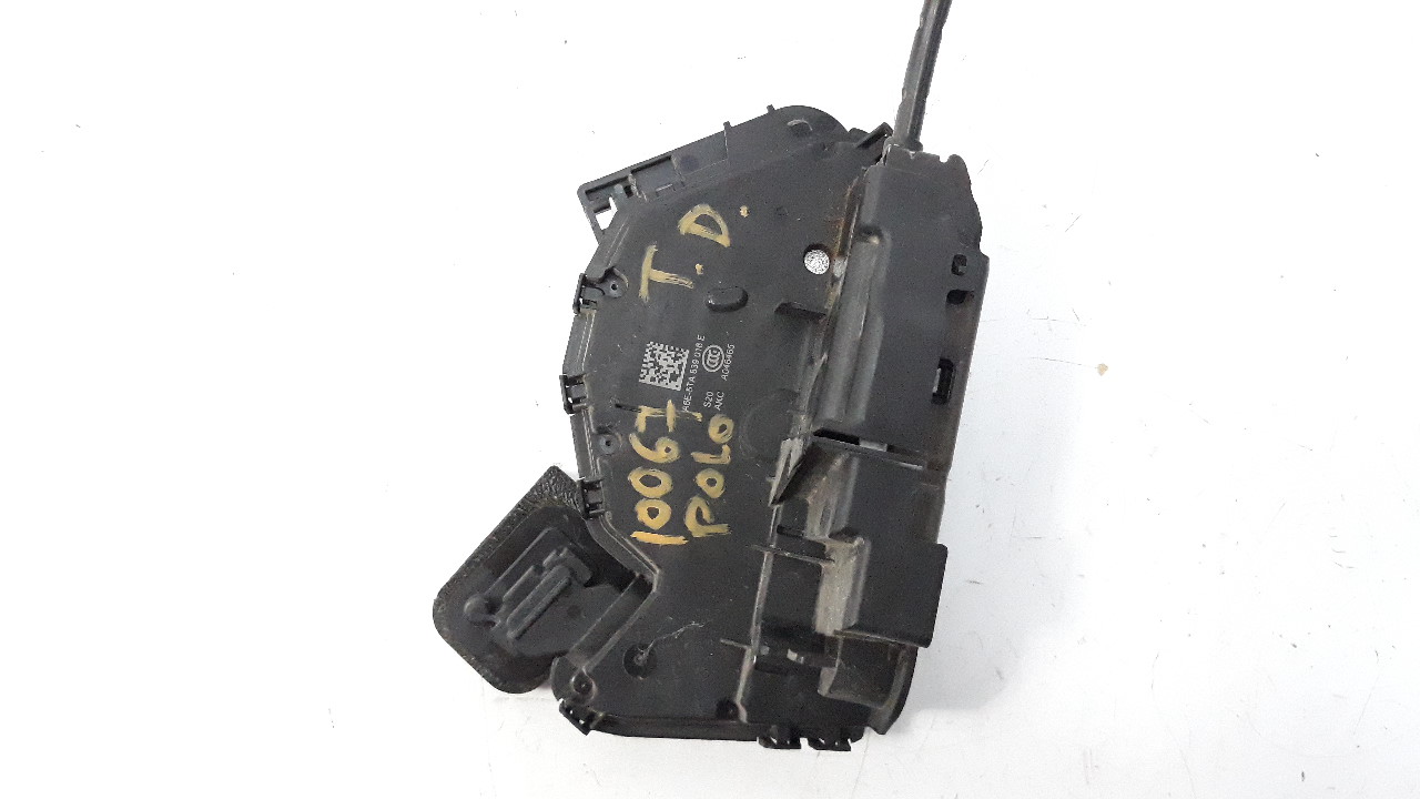 VOLKSWAGEN Polo 6 generation (2017-2024) Rear Right Door Lock A6E5TA839016E 18682489