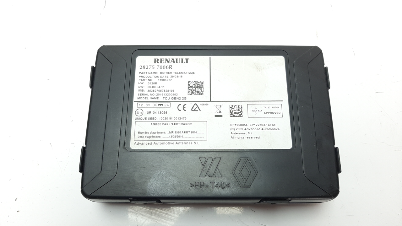 RENAULT Megane 3 generation (2008-2020) Other Control Units 282757006R 22811417