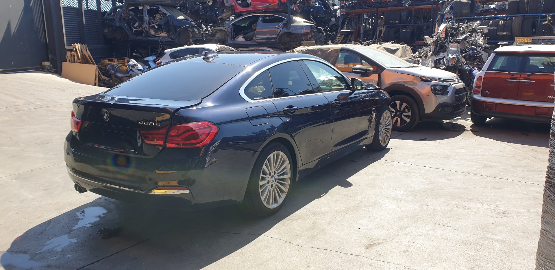 BMW 4 Series F32/F33/F36 (2013-2020) Ajovalojen ohjausyksikkö 63117493228 25108179