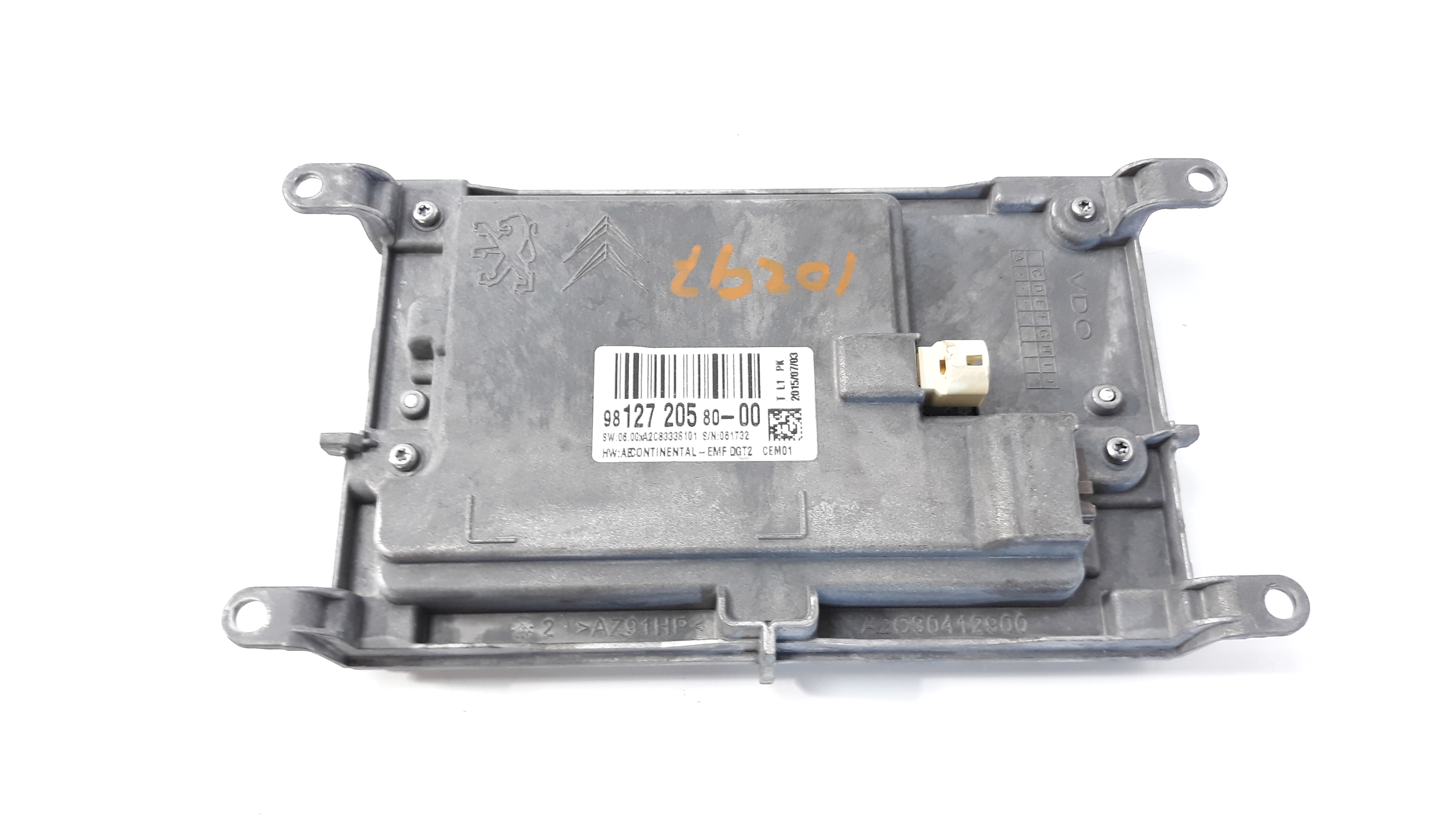 CITROËN C4 Picasso 2 generation (2013-2018) Other Interior Parts 9812720580 18714865