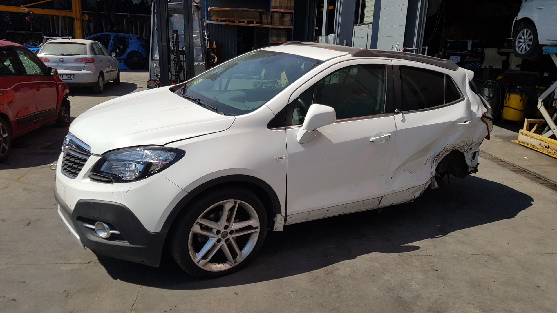 OPEL Mokka 1 generation (2012-2015) Venstre takkollisjonspute SRS 95327400 18761642