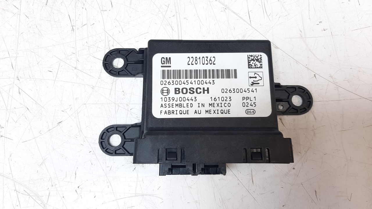 OPEL Corsa D (2006-2020) Other Control Units 22810362 20647699