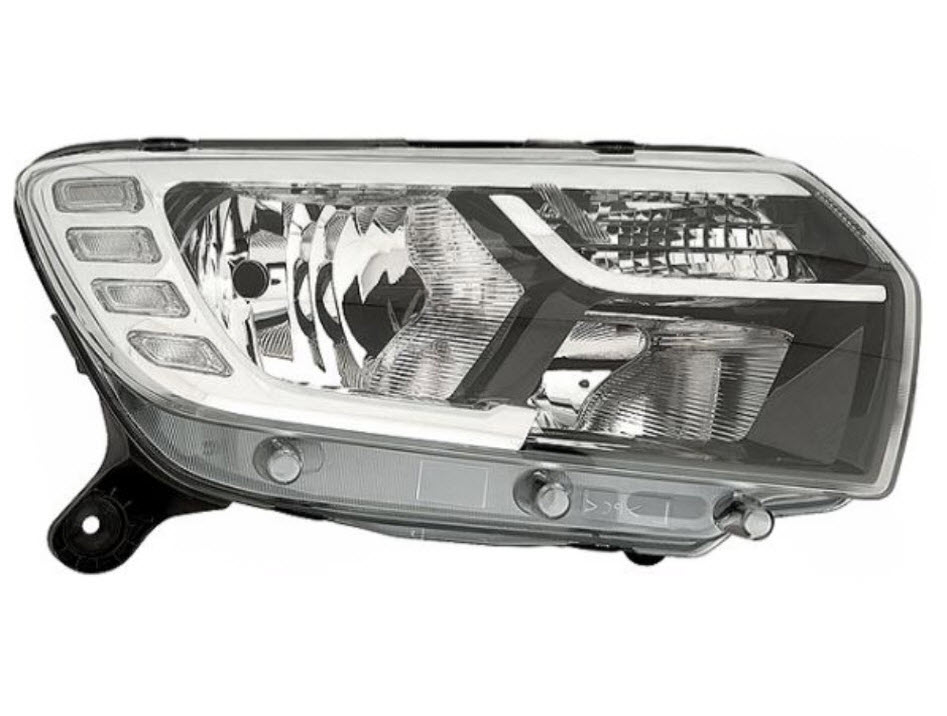 DACIA Sandero 2 generation (2013-2020) Front Right Headlight 260105925R, 10108570005 24602986