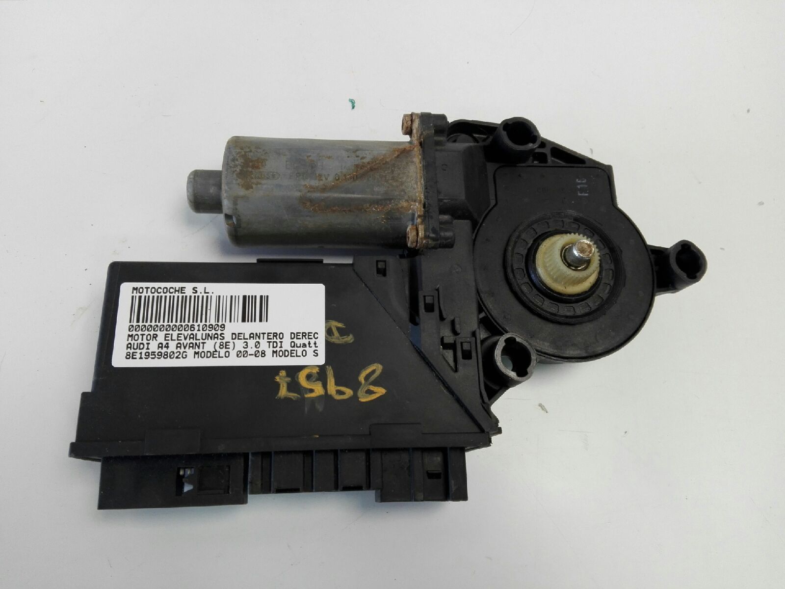 AUDI A4 B7/8E (2004-2008) Front Right Door Window Control Motor 8E1959802G 18511866