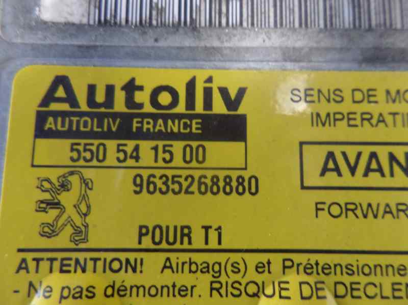 PEUGEOT 206 1 generation (1998-2009) Блок SRS 9635268880 18465907