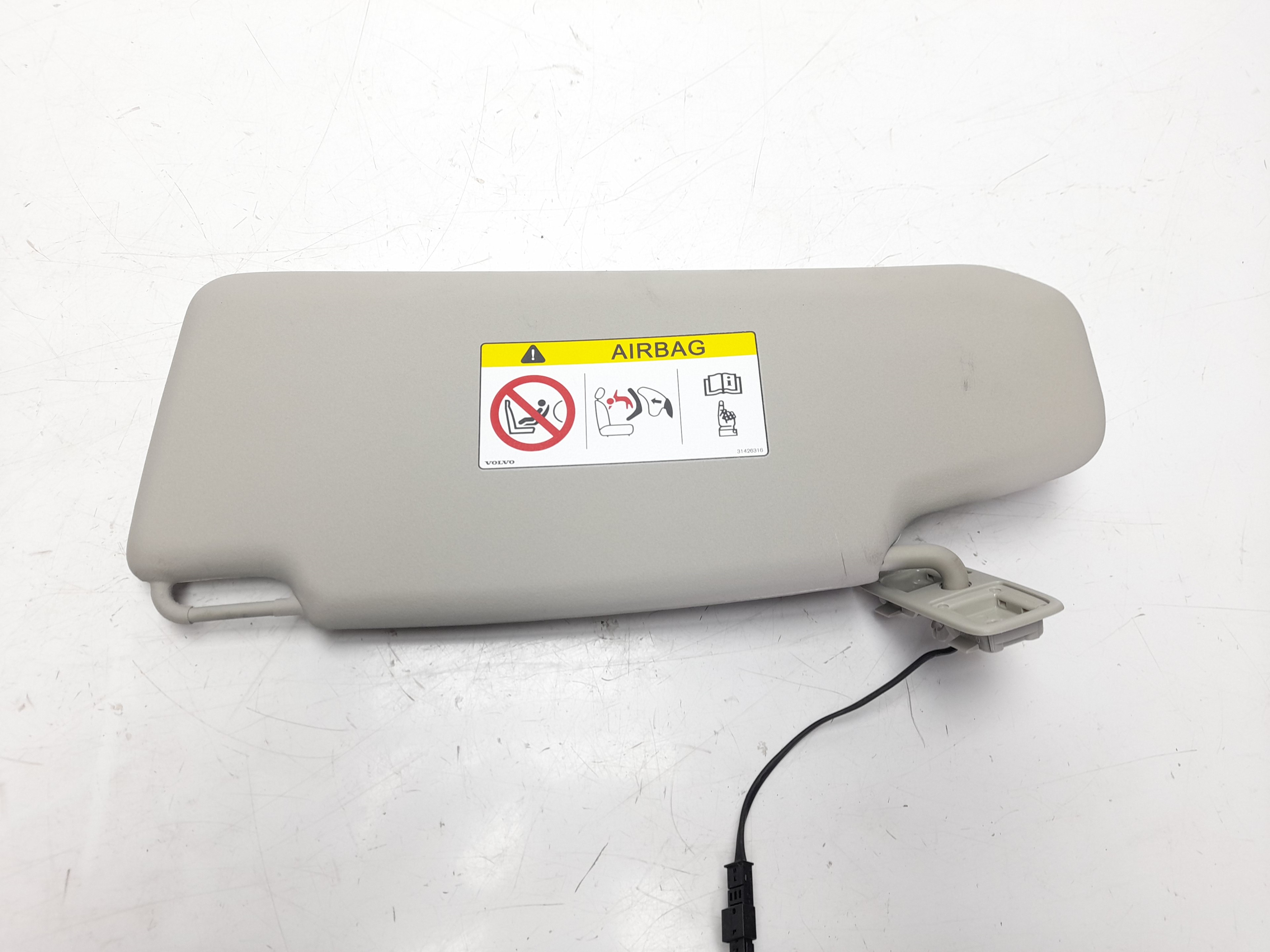 VOLVO V40 2 generation (2012-2020) Right Side Sun Visor 31426316 18694178