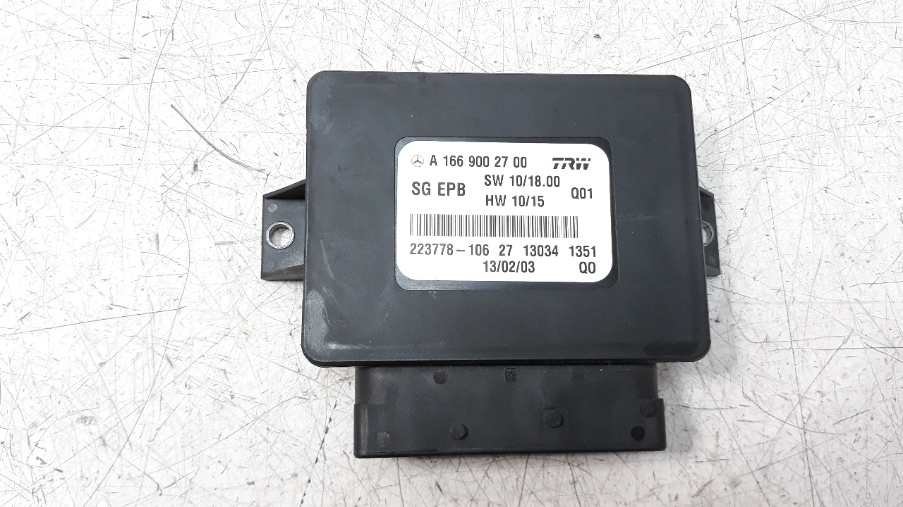 MERCEDES-BENZ M-Class W166 (2011-2015) Alte unități de control A1669002700 25411499