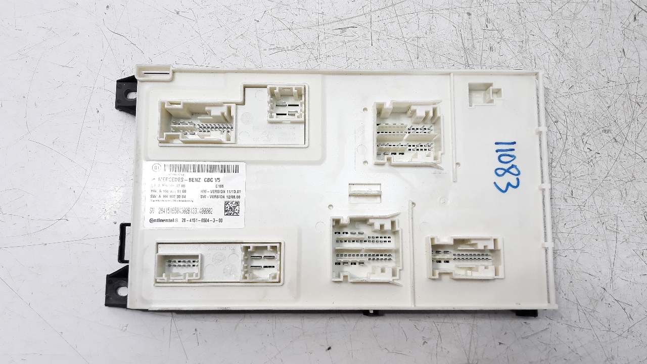 MERCEDES-BENZ M-Class W166 (2011-2015) Other Control Units A1669001708 25411450