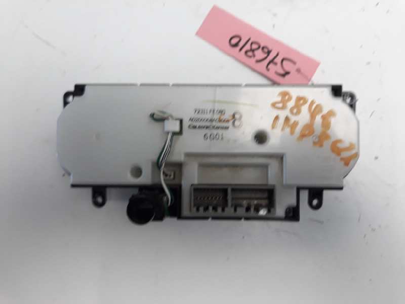 SUBARU Impreza 2 generation (2000-2007) Climate  Control Unit 72311FE080 18503082