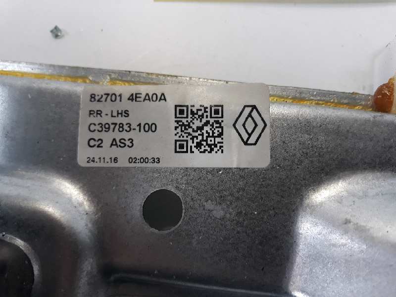 CHEVROLET Kadjar 1 generation (2015-2024) Rear left door window lifter 827014EA0A 18517854