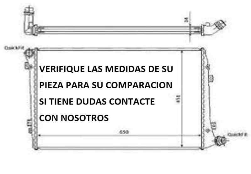 FIAT Cooper R50 (2001-2006) Radiateur de refroidisseur intermédiaire 17517788755 18492060