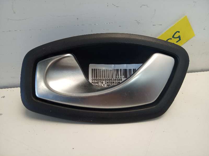 BMW Megane 3 generation (2008-2020) Forreste venstre dør indvendige håndtagsramme 826730001R 18492808