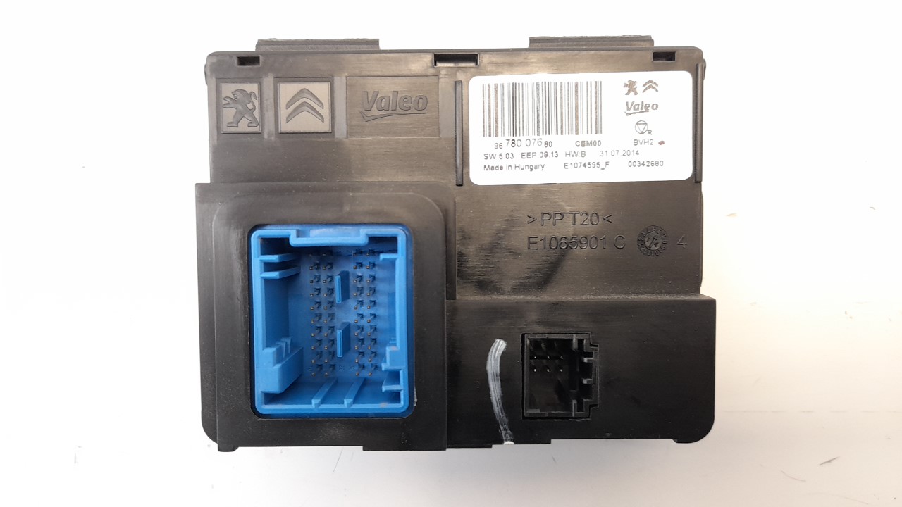 CITROËN C4 Cactus 1 generation (2014-2024) Other Control Units 9678007680 18758721