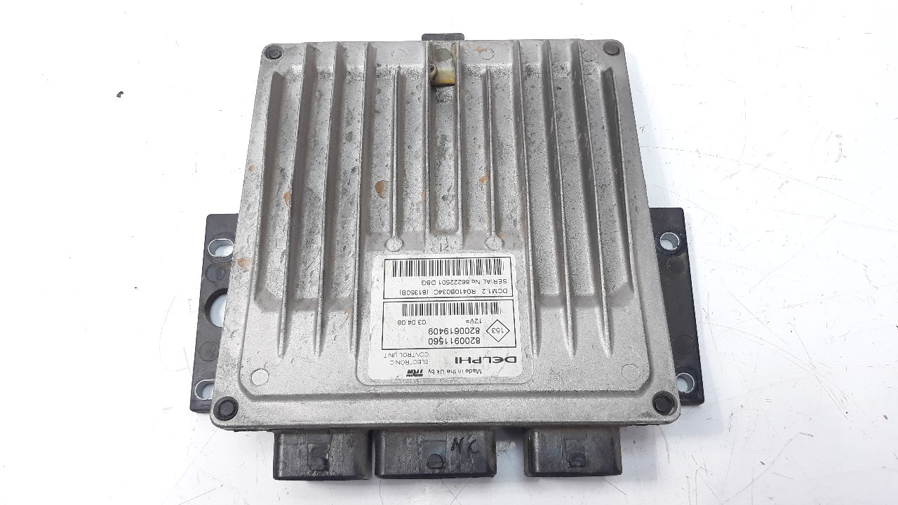 RENAULT Clio 3 generation (2005-2012) Variklio kompiuteris 8200911560 22829007