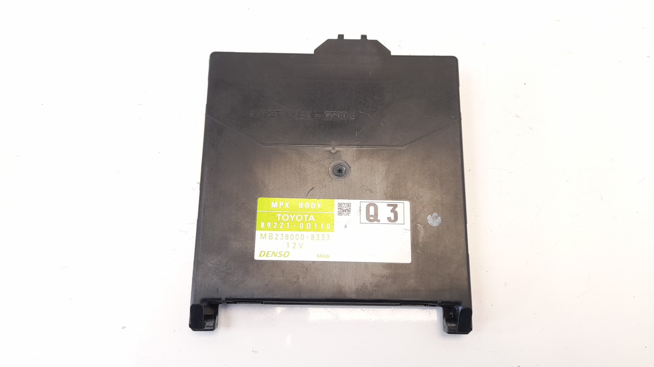 TOYOTA Yaris 3 generation (2010-2019) Other Control Units 892210D110 18692373