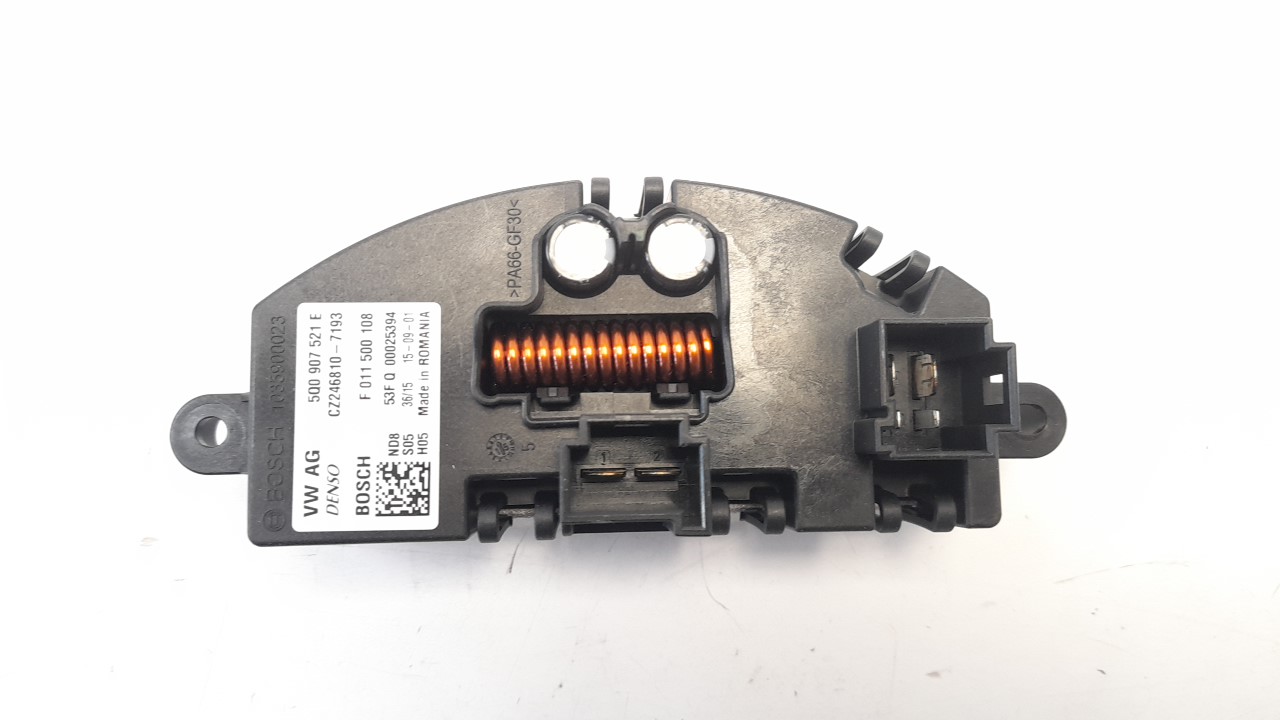 SKODA Octavia 3 generation (2013-2020) Interior Heater Resistor 5Q0907521E 24019127