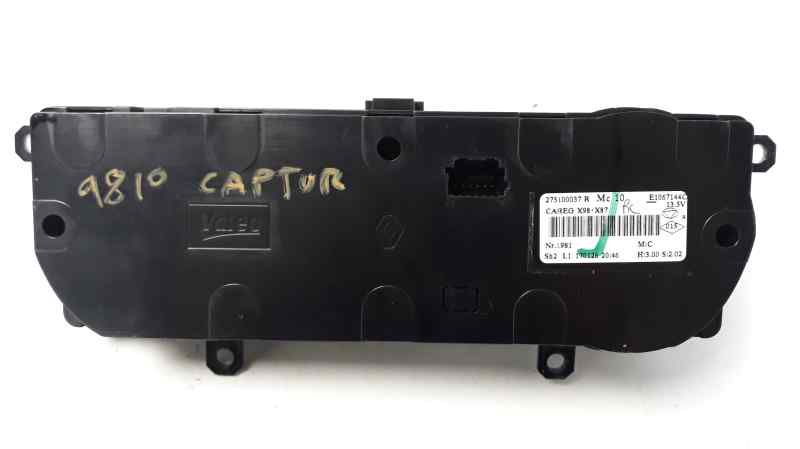 RENAULT Captur 1 generation (2013-2019) Climate  Control Unit 275100037R 18643702