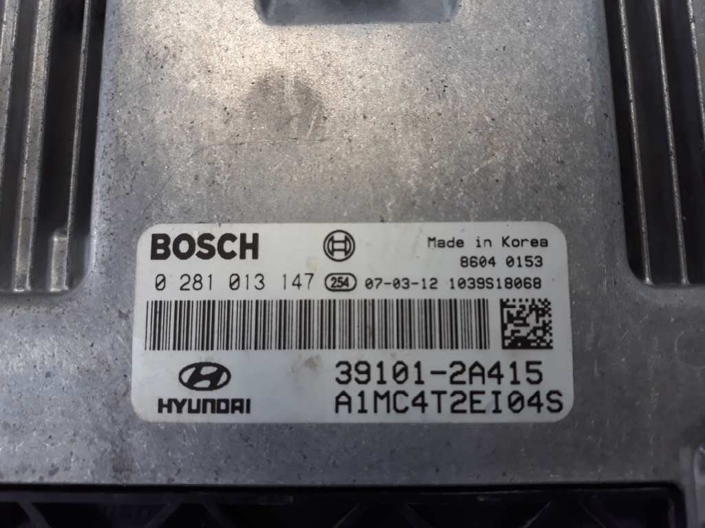 HYUNDAI Accent MC (2006-2011) Engine Control Unit ECU 391012A415 18495052