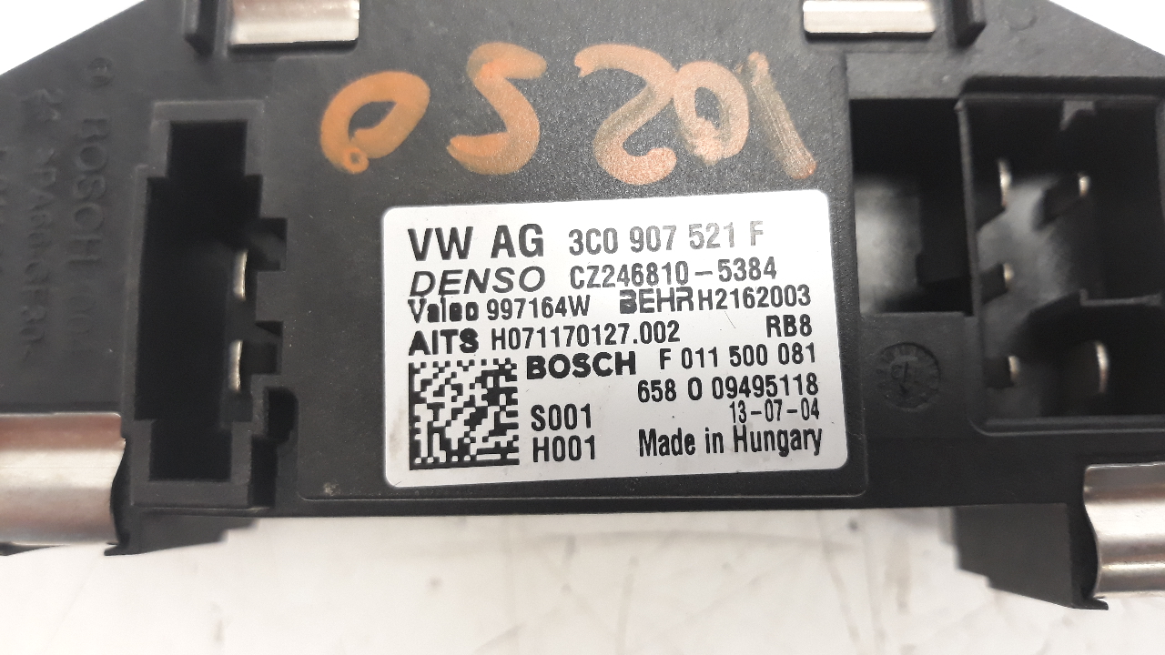 VOLKSWAGEN Passat B7 (2010-2015) Interior Heater Resistor 3C0907521F 22798701