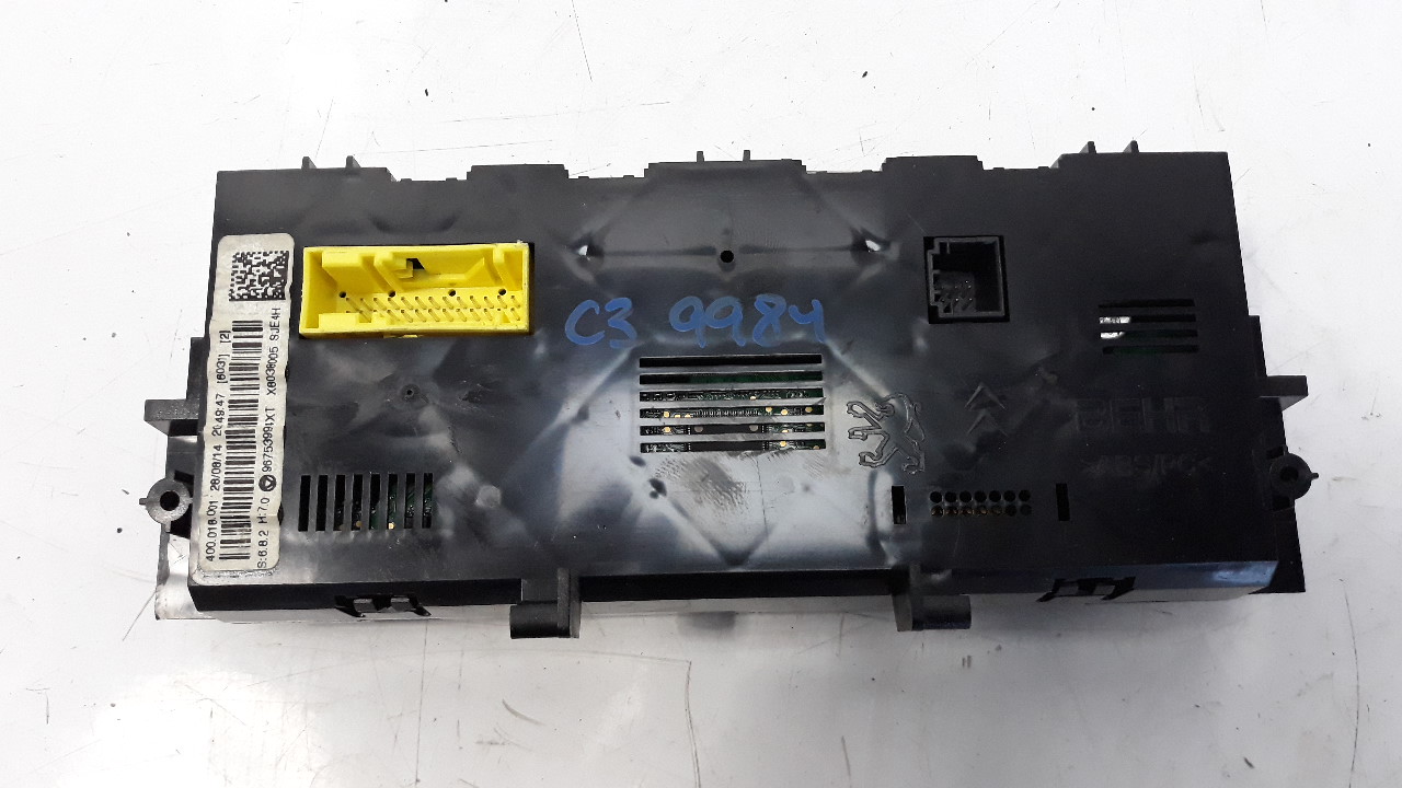 CITROËN C1 1 generation (2005-2016) Climate  Control Unit 96753994XT 18671885