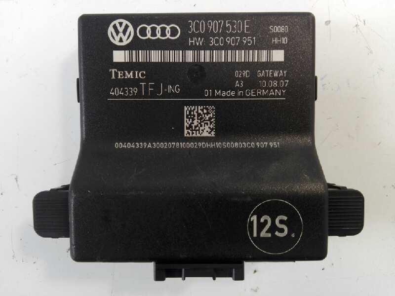 VOLKSWAGEN Passat B6 (2005-2010) Comfort Control Unit 3C0907530E 18551989