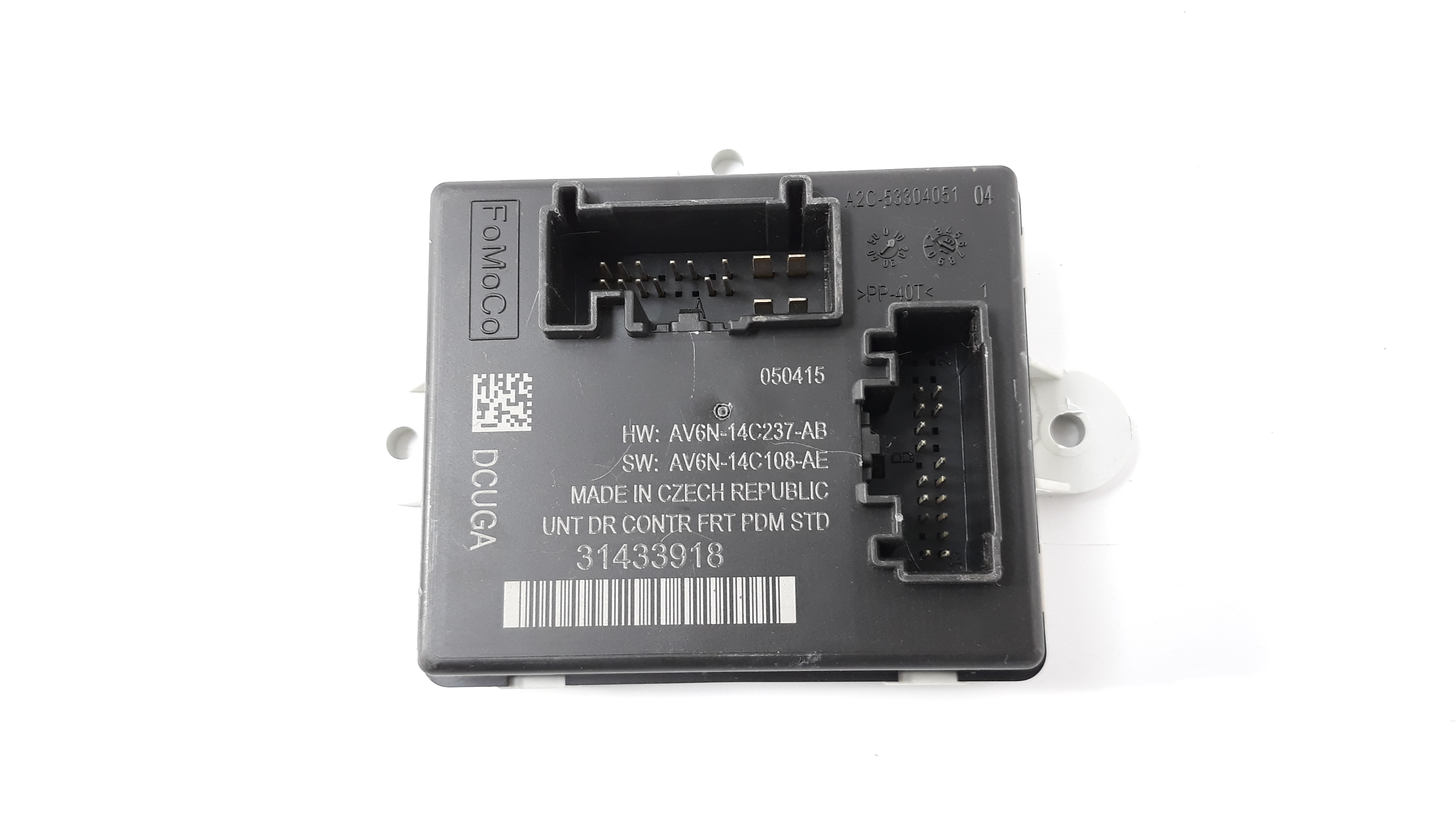 VOLVO V40 2 generation (2012-2020) Comfort Control Unit 31433918 18744532