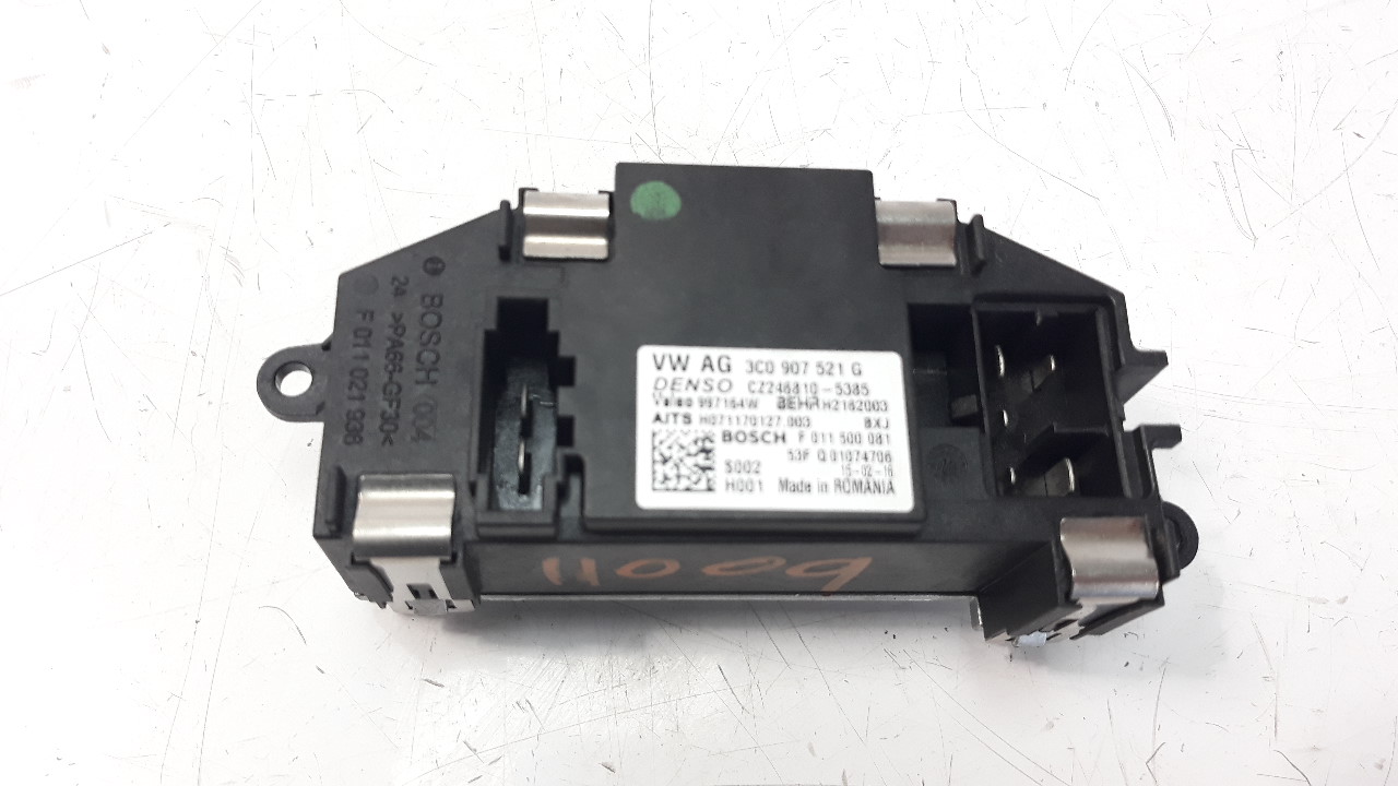 SEAT Toledo 3 generation (2004-2010) Interior Heater Resistor 3C0907521G 22816666