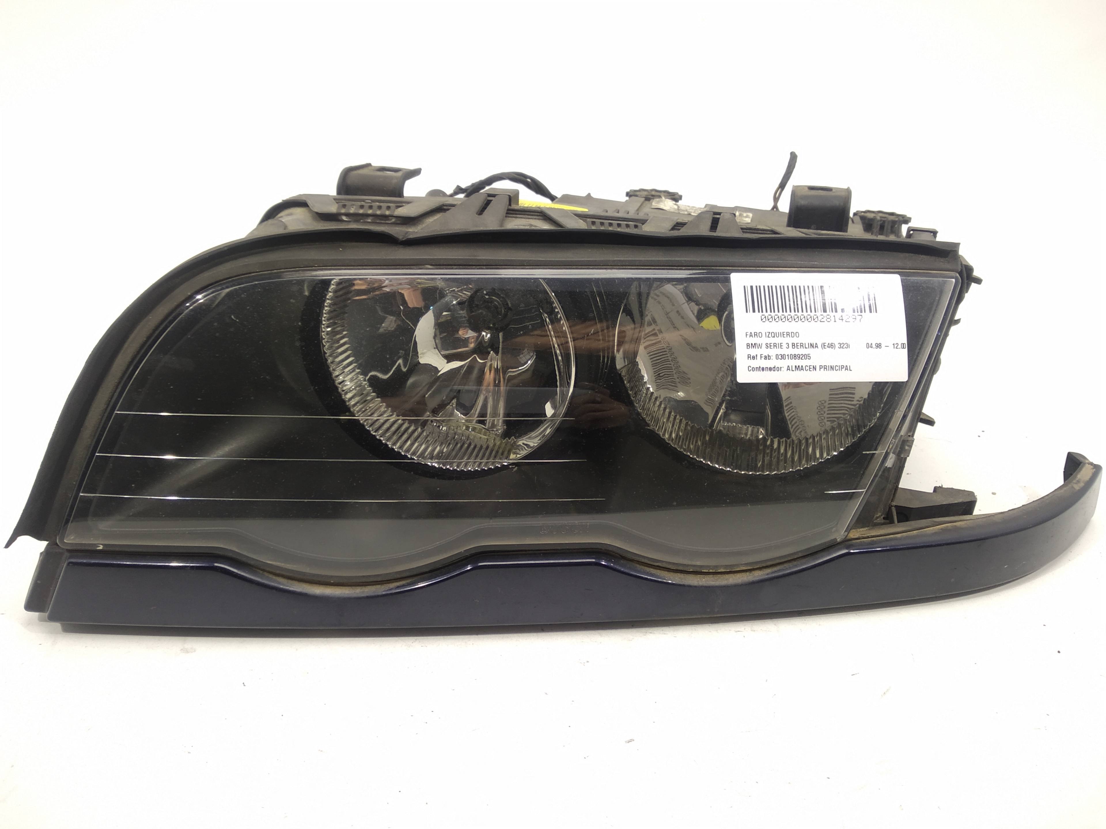 BMW 3 Series E46 (1997-2006) Фара передняя левая 0301089205,0301089205,0301089205 19311723