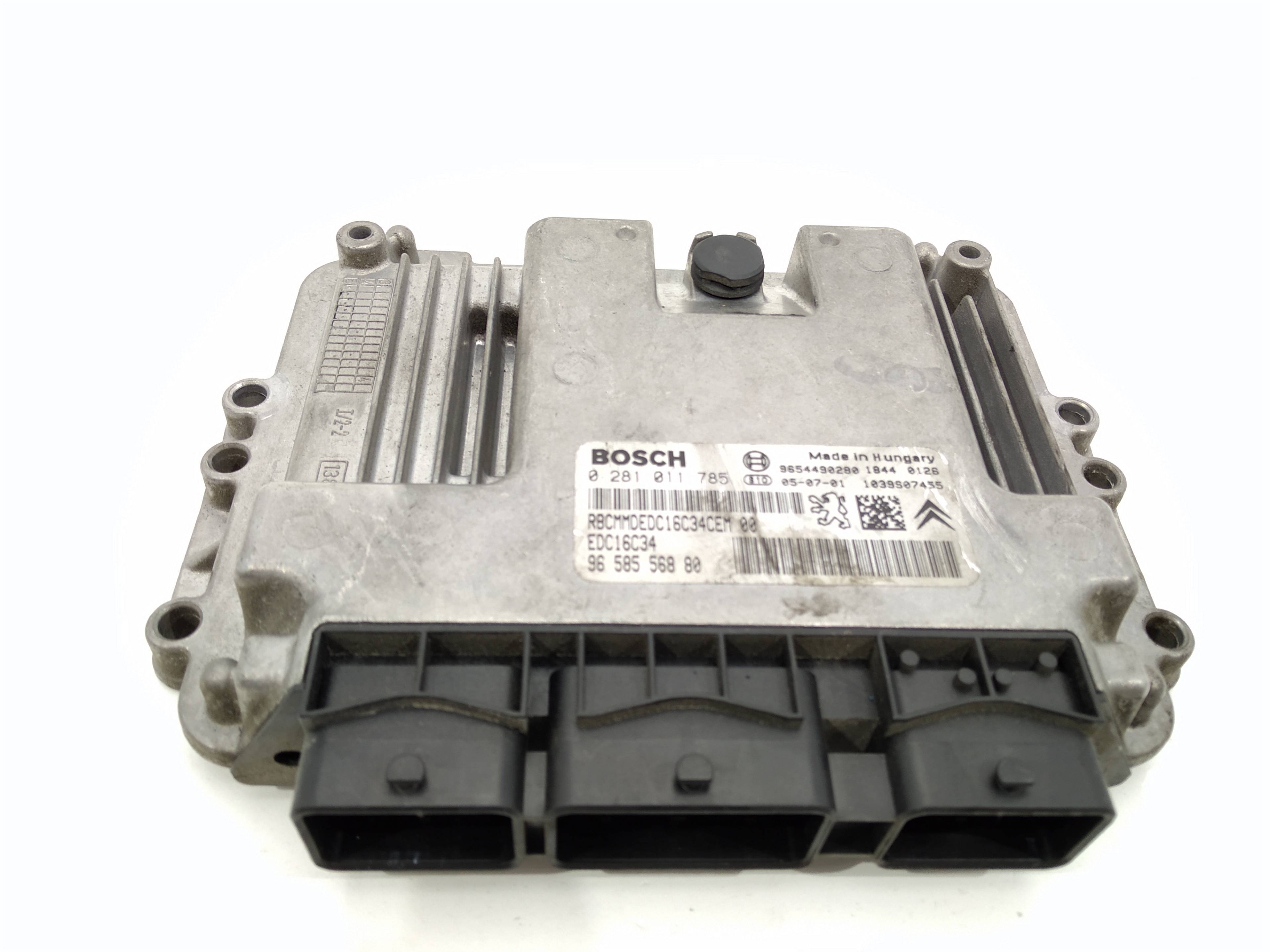 TOYOTA C3 1 generation (2002-2010) Variklio kompiuteris 9658556880,9658556880,9658556880 19229605