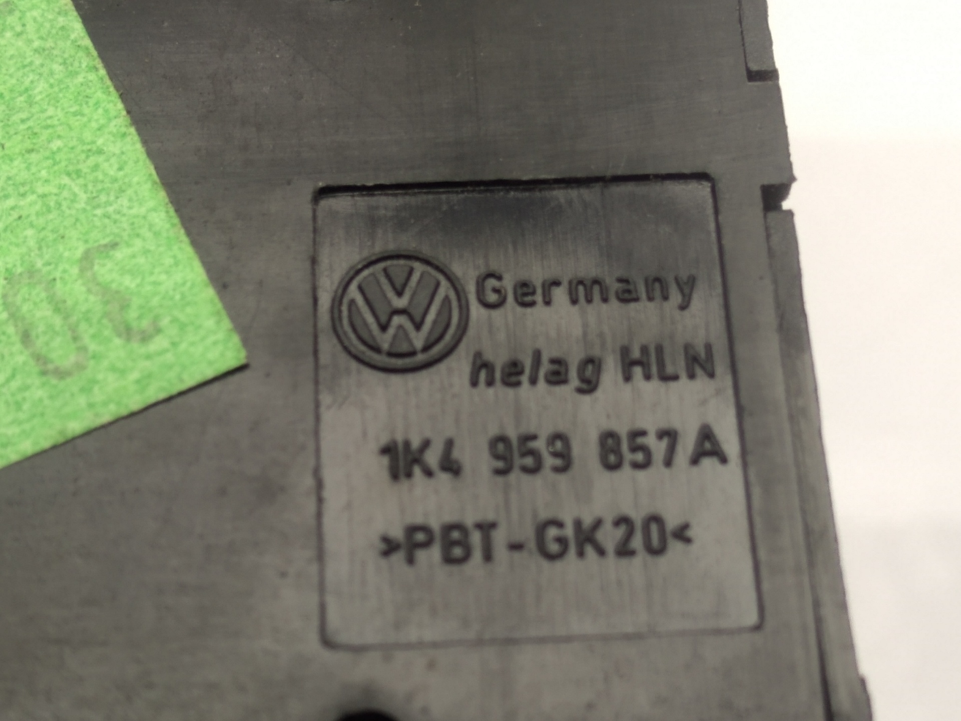 SEAT Altea 1 generation (2004-2013) Vänster främre dörrfönsterbrytare 1K4959857A, 1K4959857A, 1K4959857A 24514257